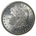 1885-CC Stage Coach Silver Dollar BU PCGS