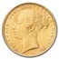 1885 Great Britain Gold Sovereign Victoria BU