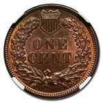 1885 Indian Head Cent MS-64 NGC CAC (Brown)