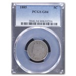 1885 Liberty Head V Nickel Good-04 PCGS