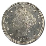 1885 Liberty Head V Nickel PF-66+ NGC