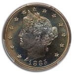 1885 Liberty Head V Nickel PR-68 PCGS