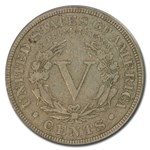 1885 Liberty Head V Nickel VF-20 PCGS