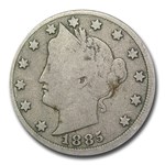 1885 Liberty Head V Nickel VG-8 PCGS