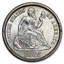 1885 Liberty Seated Dime BU
