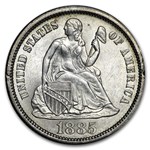 1885 Liberty Seated Dime BU