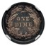1885 Liberty Seated Dime PF-67 NGC