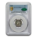 1885 Liberty Seated Dime PR-66+ Cameo PCGS CAC