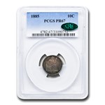 1885 Liberty Seated Dime PR-67 PCGS CAC