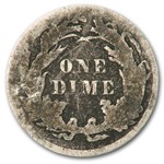 1885 Liberty Seated Dime VG