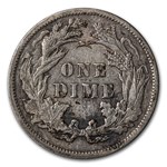 1885 Liberty Seated Dime XF