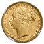 1885-M Australia Gold Sovereign Young Victoria MS-61 NGC