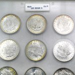 1885 Morgan Dollar MS-60+ (Blanchard Set 20-Coin Slab)