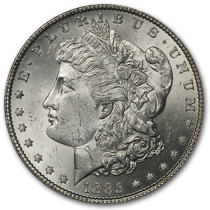 Buy 1885 Morgan Dollar MS-62 (VAM-22, Dash Under 8, Hit List-40