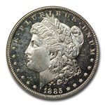 1885 Morgan Dollar MS-64 DPL NGC