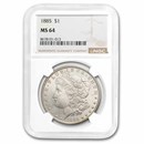 1885 Morgan Dollar MS-64 NGC