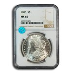 1885 Morgan Dollar MS-66 NGC