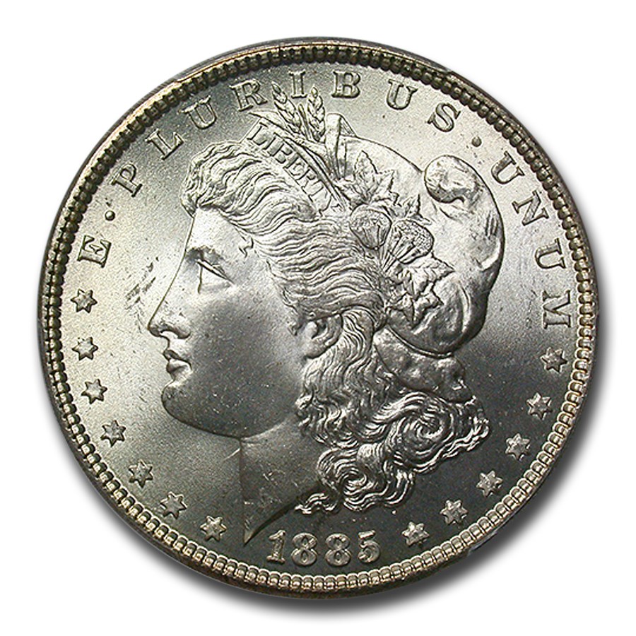 1885 Morgan Dollar MS-66 PCGS
