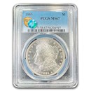 1885 Morgan Dollar MS-67 PCGS