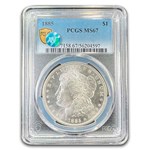 1885 Morgan Dollar MS-67 PCGS