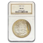1885 Morgan Dollar MS-68 NGC (Toned)