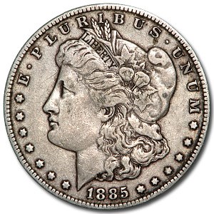 1885 Morgan Dollar VG/VF