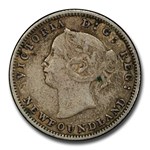 1885 Newfoundland Silver 5 Cents VF-30 PCGS