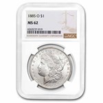 1885-O Morgan Dollar MS-62 NGC