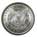 1885-O Morgan Dollar MS-62 PCGS CAC (Rattler)