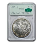 1885-O Morgan Dollar MS-62 PCGS CAC (Rattler)