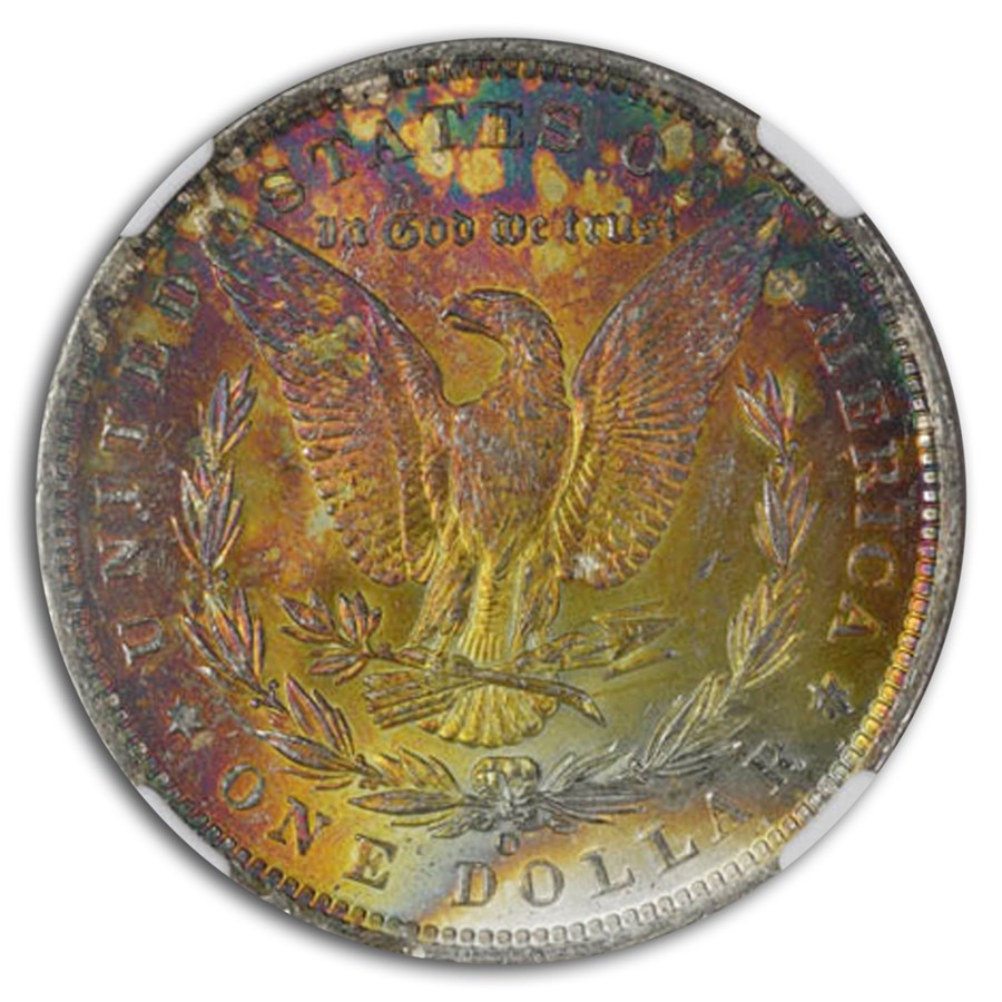 Buy 1885-O Morgan Dollar MS-64* NGC (Beautifully Toned) | APMEX