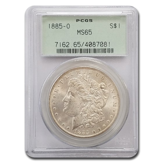 1885-O Morgan Dollar MS-65 PCGS (OGH) 1885-O Morgan Dollar MS-65 PCGS (OGH)