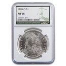 1885-O Morgan Dollar MS-66 NGC (Green Label)
