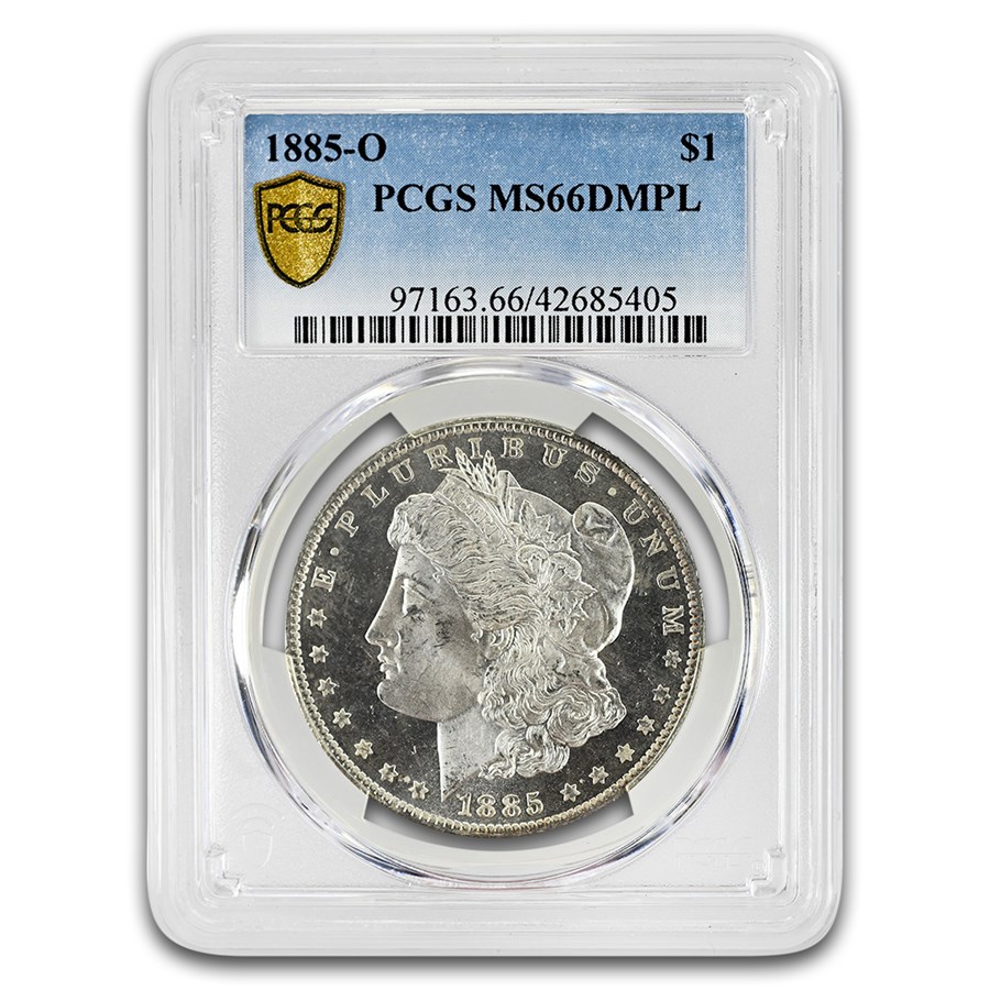 1885-O Morgan Dollar MS-66 PCGS (DMPL)