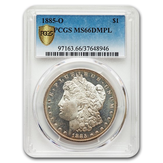 1885-O Morgan Dollar MS-66 PCGS (DMPL) 1885-O Morgan Dollar MS-66 PCGS (DMPL)