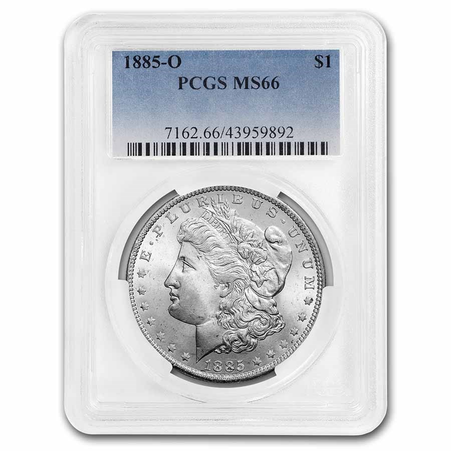 1885-O Morgan Dollar MS-66 PCGS