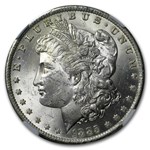 1885-O Stage Coach Morgan Dollar BU NGC