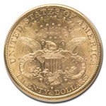1885-S $20 Liberty Gold Double Eagle AU-58 PCGS