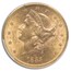 1885-S $20 Liberty Gold Double Eagle MS-60 PCGS