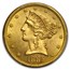 1885-S $5 Liberty Gold Half Eagle MS-64 PCGS