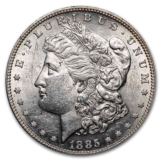 1885-S Morgan Dollar AU-58 1885-S Morgan Dollar AU-58