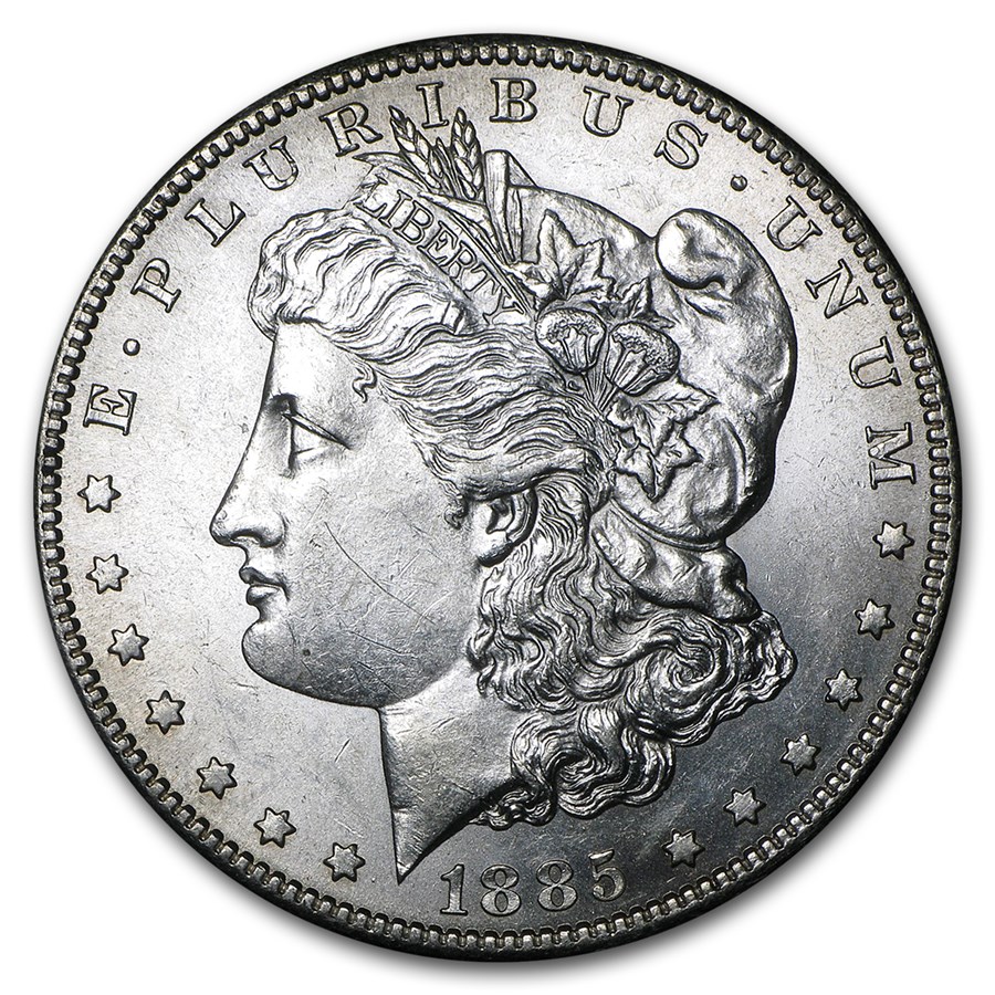 1885-S Morgan Dollar AU
