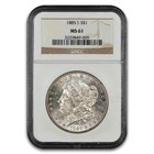 1885-S Morgan Dollar MS-61 NGC