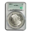 1885-S Morgan Dollar MS-63 CACG