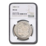 1885-S Morgan Dollar MS-66 NGC