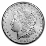1885-S Stage Coach Silver Dollar BU PCGS