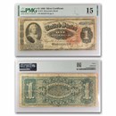 1886 $1.00 Silver Cert. Martha Washington VF-15 PMG (Fr#217)