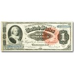 1886 $1.00 Silver Cert. Martha Washington VF (Fr#217) Large Seal