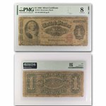1886 $1.00 Silver Cert. Martha Washington VG-8 PMG (Fr#216)