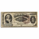 1886 $1.00 Silver Certificate Martha Washington VG+ (Fr#220)